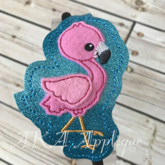 ITH Florence Flamingo Headband SLIDER™ Embroidery Design