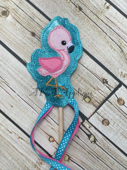 ITH Florence Flamingo Wand Embroidery Design