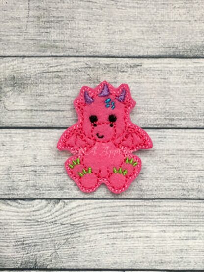Declan Dragon Feltie Embroidery Design
