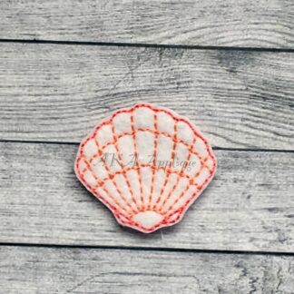 Seashell Feltie Embroidery Design