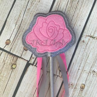 ITH Rose Wand Embroidery Design