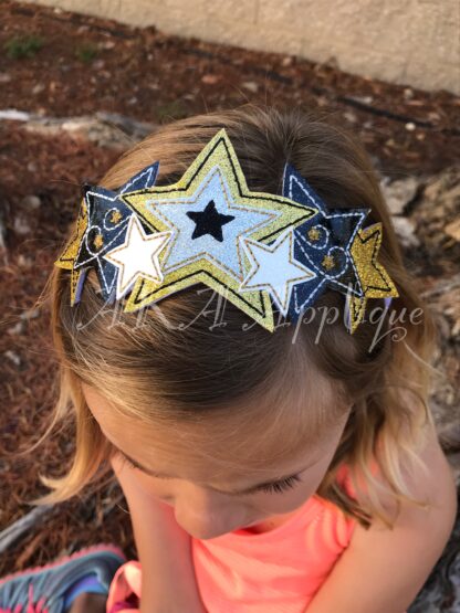 ITH Star Swirl Headband Slider Embroidery Design - Image 4