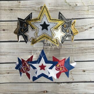 ITH Star Swirl Headband Slider Embroidery Design