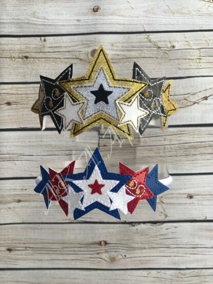 ITH Star Swirl Headband Slider Embroidery Design