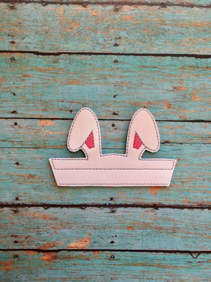ITH Bunny (Floppy Ear) Blank Headband Tiara Slider Embroidery Design - Image 6
