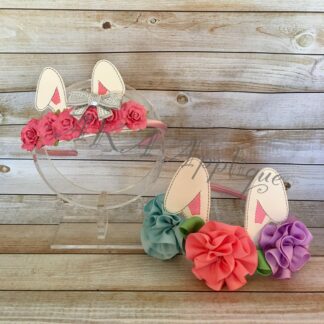 ITH Bunny (Floppy Ear) Blank Headband Tiara Slider Embroidery Design