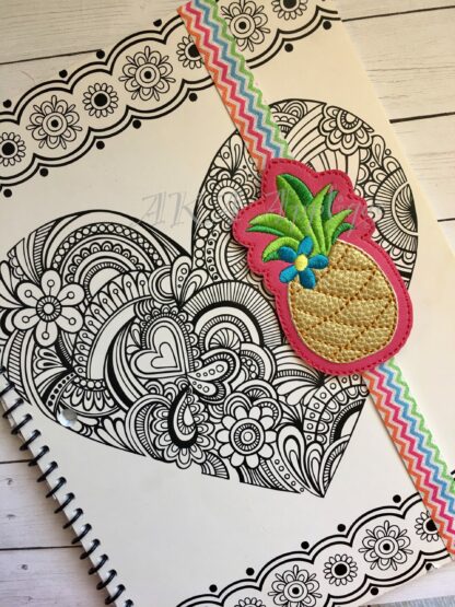 ITH Pineapple Headband SLIDER™ Embroidery Design