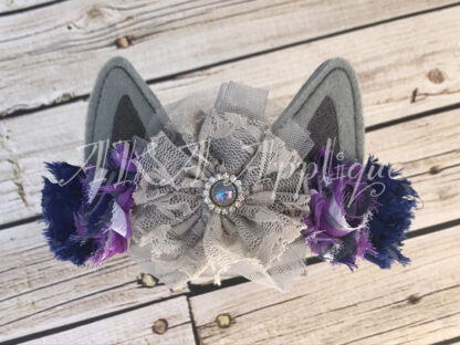 ITH Cat Blank Headband Tiara Slider Embroidery Design - Image 4