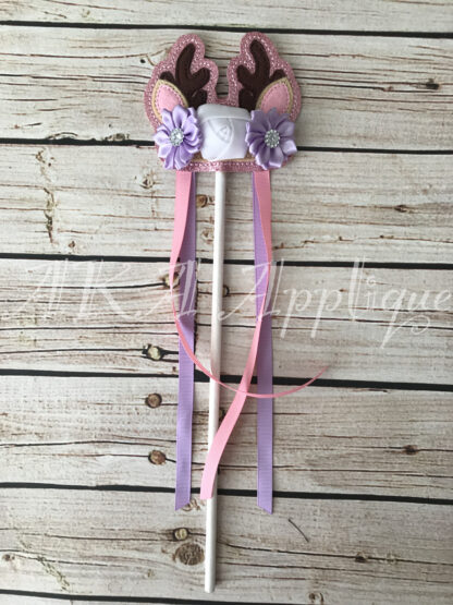 ITH Deer Blank Wand Embroidery Design - Image 3