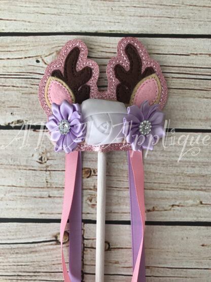ITH Deer Blank Wand Embroidery Design