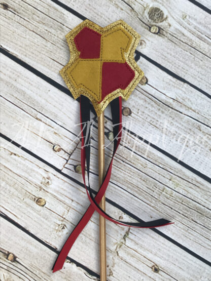 ITH Magical School Wand Embroidery Design