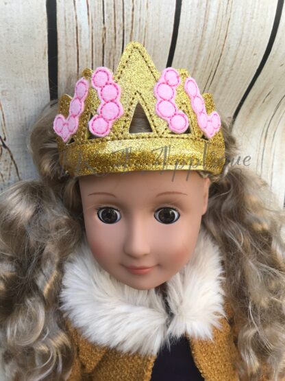 ITH Fancy Pearl Tiara Slider Embroidery Design - Image 3