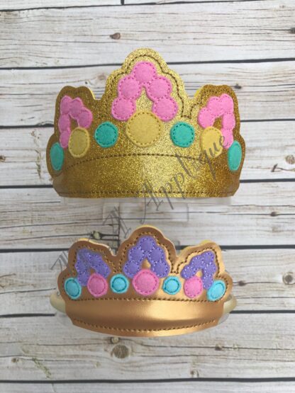 ITH Fancy Beaded Tiara Slider Embroidery Design - Image 4