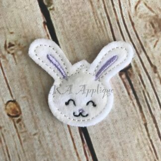 Betty Bunny Feltie Embroidery Design