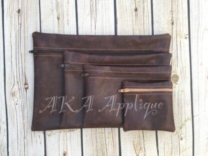 ITH Poison Apple Zipper Pouch Embroidery Design - Image 2