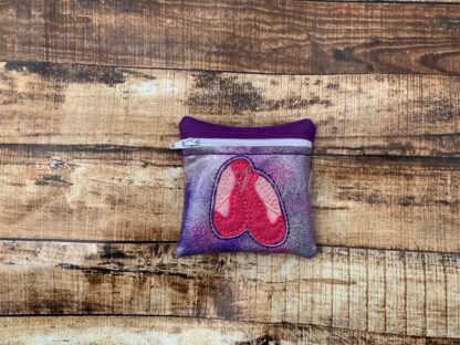 ITH Ballet Slipper Zipper Pouch Embroidery Design - Image 6