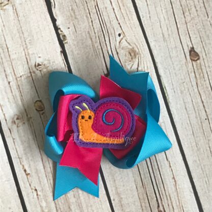 Sheldon Snail Feltie Embroidery Design - Image 3