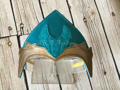 ITH Ocean Princess Headband Tiara Slider Embroidery Design