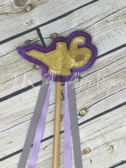 ITH Magic Lamp Wand Embroidery Design