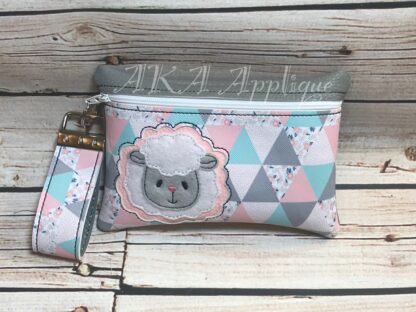 ITH Lydia Lamb Zipper Pouch Embroidery Design - Image 3