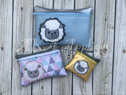 ITH Lydia Lamb Zipper Pouch Embroidery Design