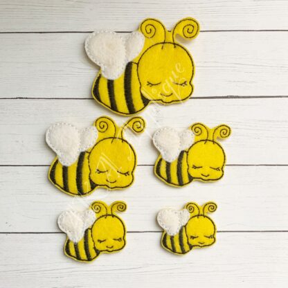 Barbara Bee Feltie Embroidery Design - Image 2