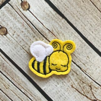 Barbara Bee Feltie Embroidery Design