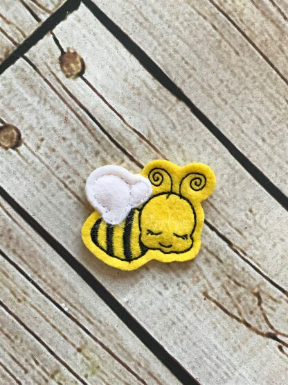 Barbara Bee Feltie Embroidery Design