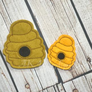Beehive Feltie Embroidery Design