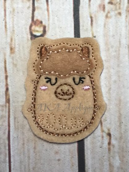 Llama Doodle Feltie Embroidery Design - Image 3